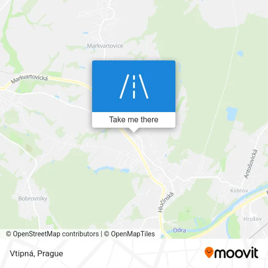 Карта Vtipná
