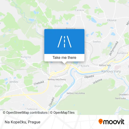 Карта Na Kopečku