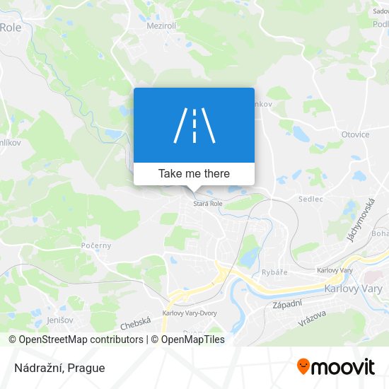 Nádražní map
