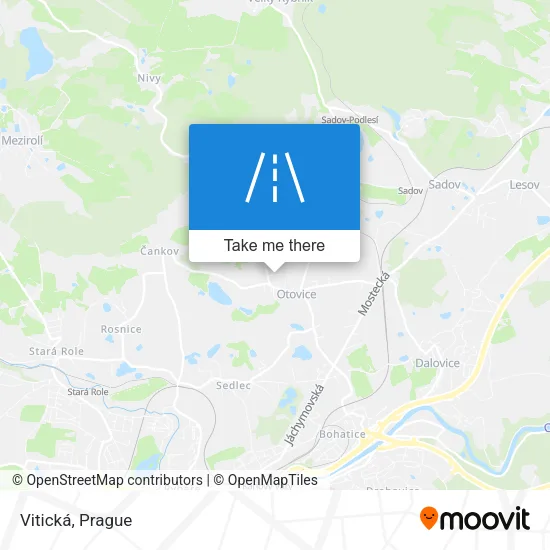 Карта Vitická
