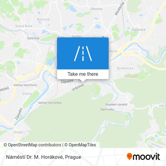 Náměstí Dr. M. Horákové map