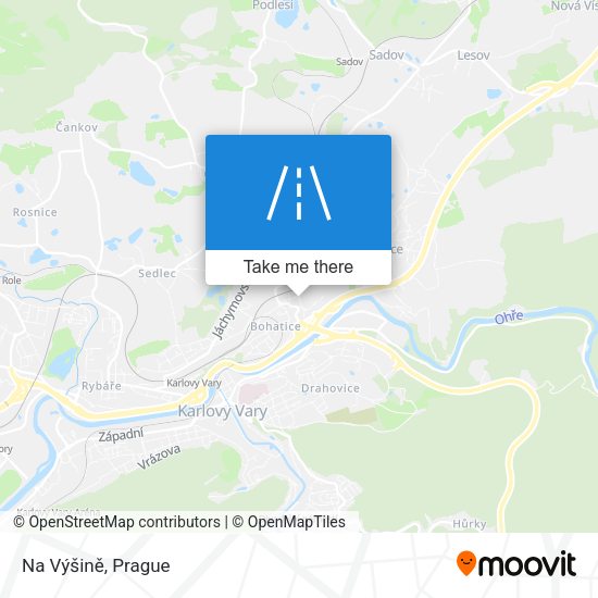 Na Výšině map
