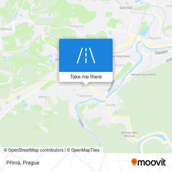 Карта Přímá