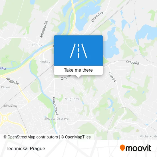 Карта Technická