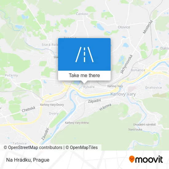 Карта Na Hrádku