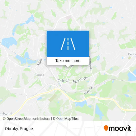 Карта Obroky
