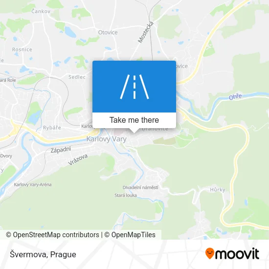 Карта Švermova