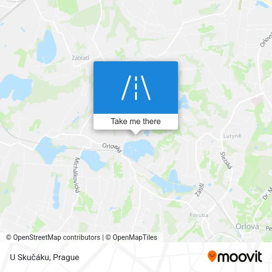 Карта U Skučáku