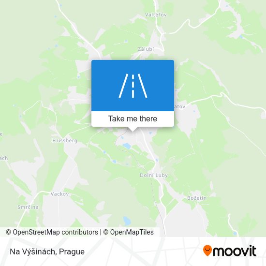 Na Výšinách map