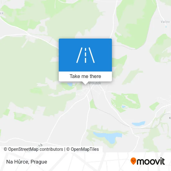Карта Na Hůrce
