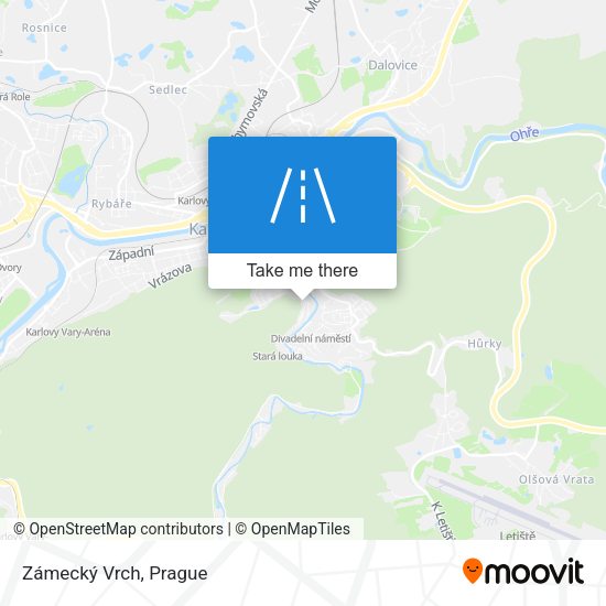Zámecký Vrch map