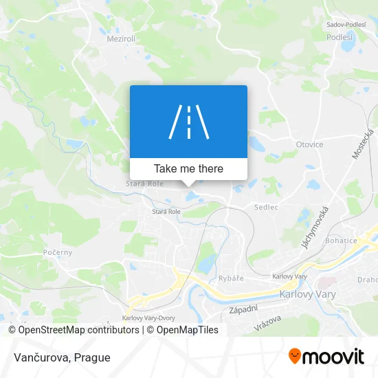 Карта Vančurova