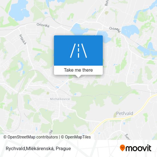 Rychvald,Mlékárenská map