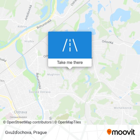 Gvužďochova map