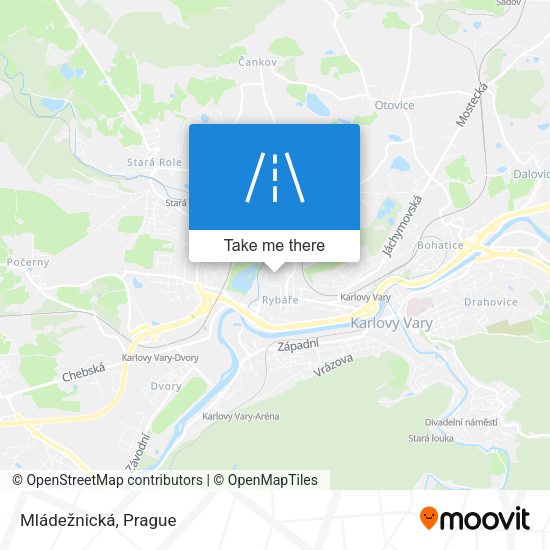 Mládežnická map