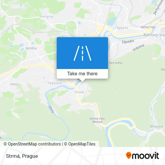 Карта Strmá