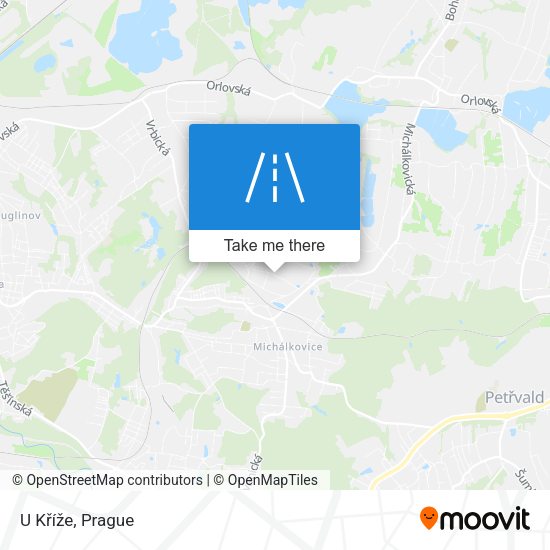 U Kříže map