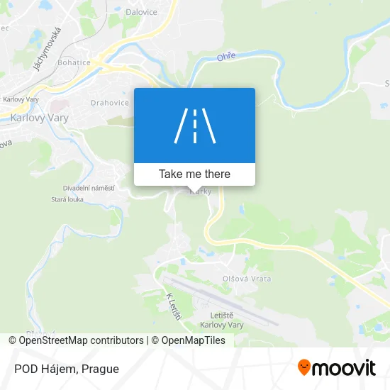 Карта POD Hájem