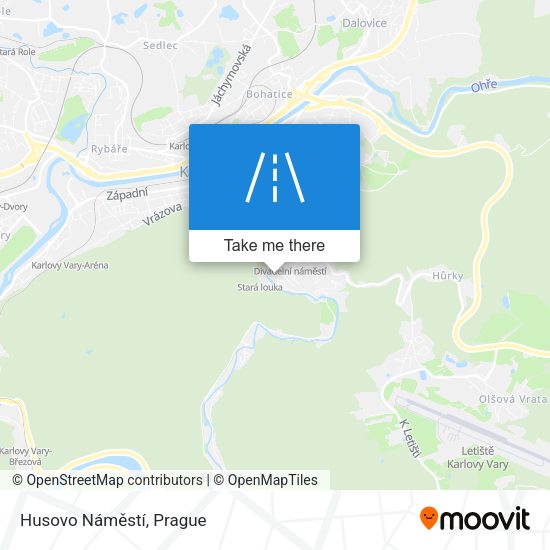 Husovo Náměstí map