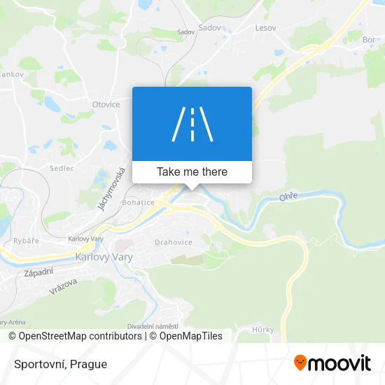 Карта Sportovní
