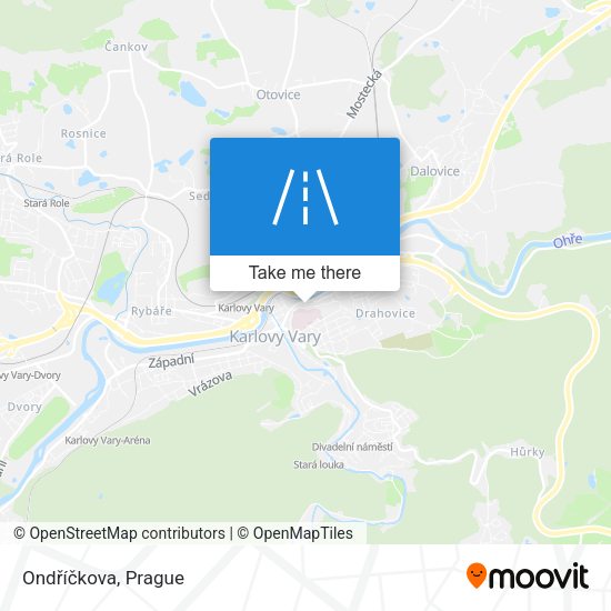 Ondříčkova map