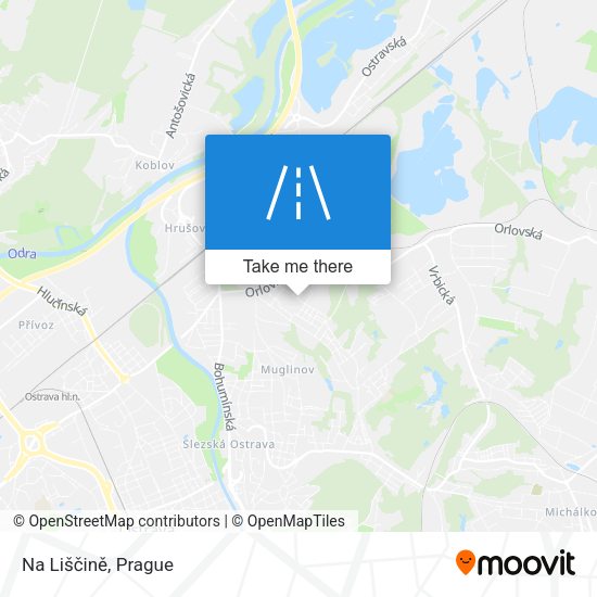 Na Liščině map