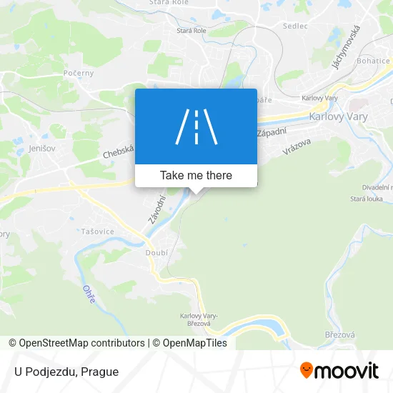 Карта U Podjezdu