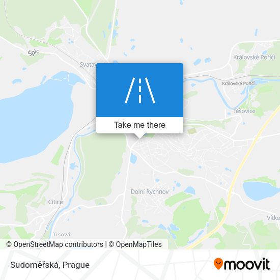 Sudoměřská map