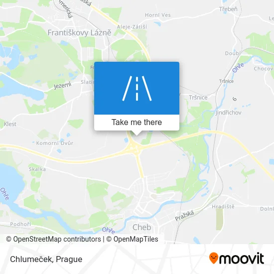 Карта Chlumeček