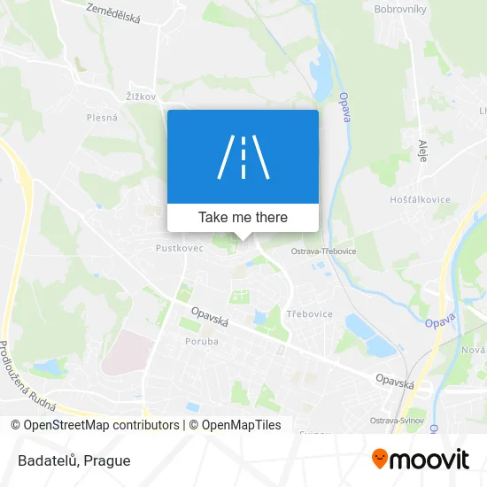 Карта Badatelů