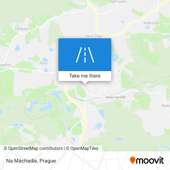 Карта Na Máchadle
