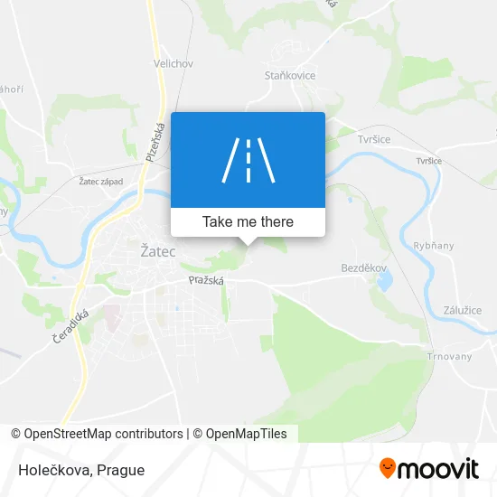 Карта Holečkova