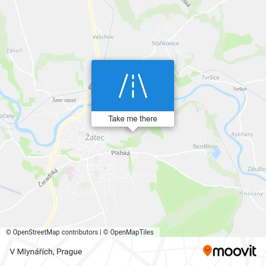Карта V Mlynářích