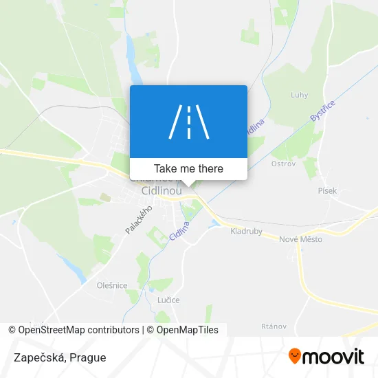 Карта Zapečská