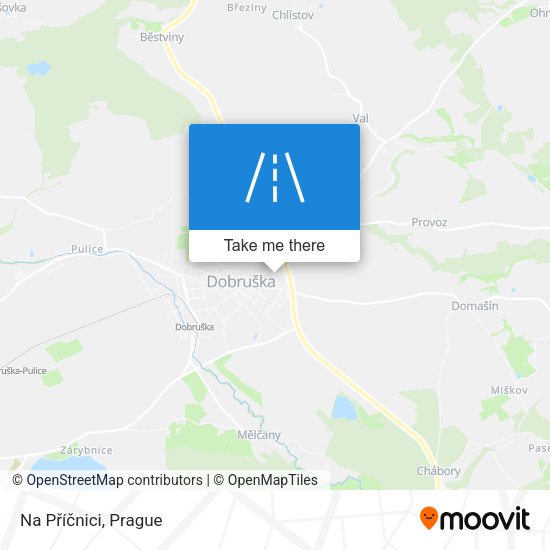 Na Příčnici map