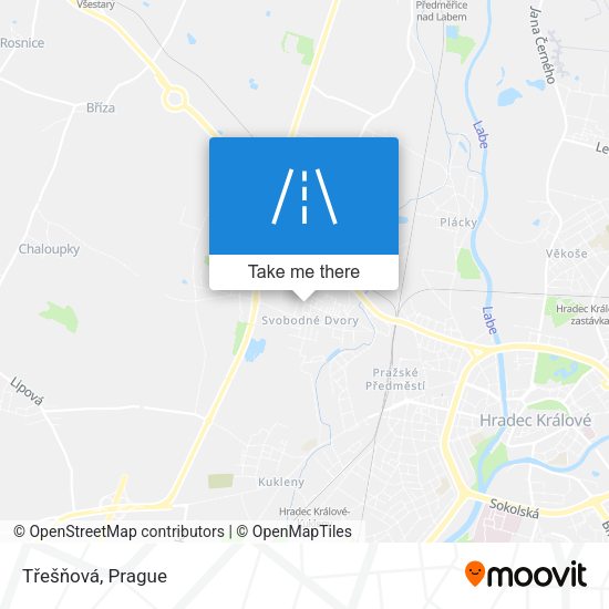 Třešňová map