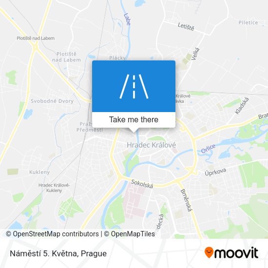 Náměstí 5. Května map