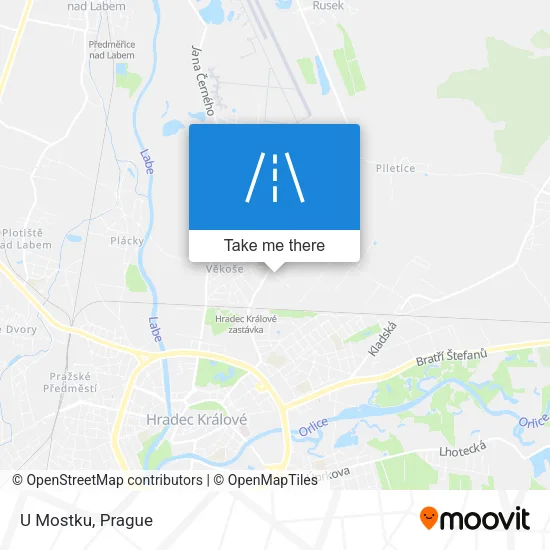 Карта U Mostku