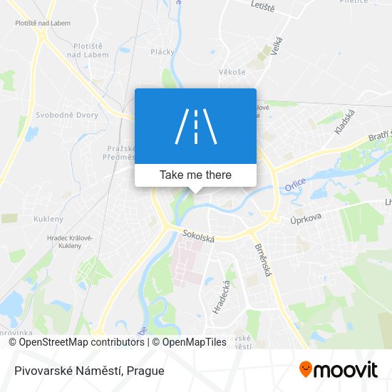 Pivovarské Náměstí map
