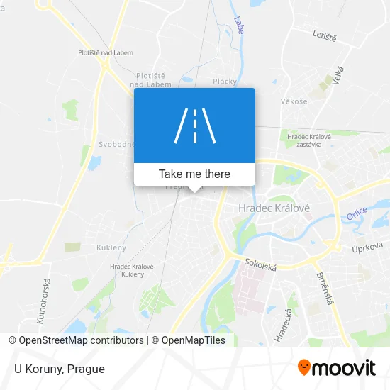Карта U Koruny