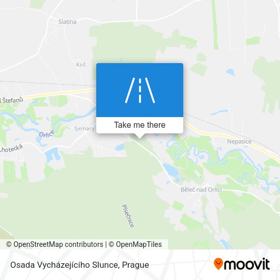 Osada Vycházejícího Slunce map