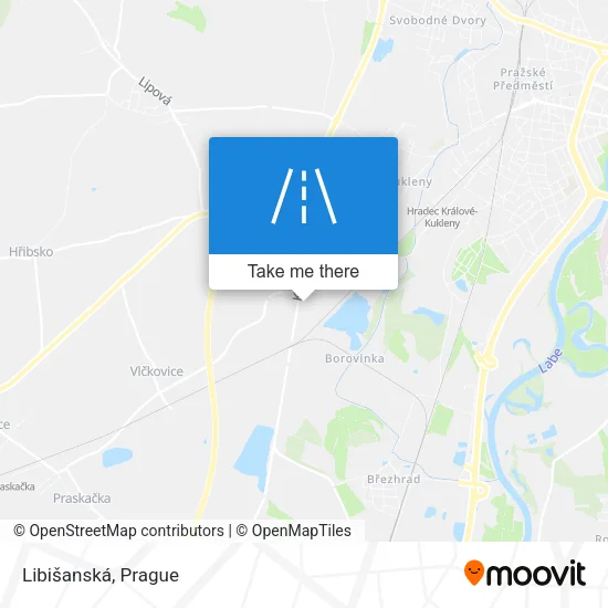 Карта Libišanská