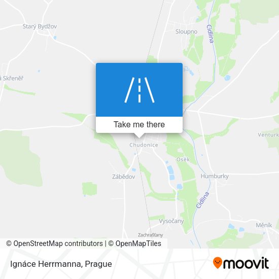 Ignáce Herrmanna map