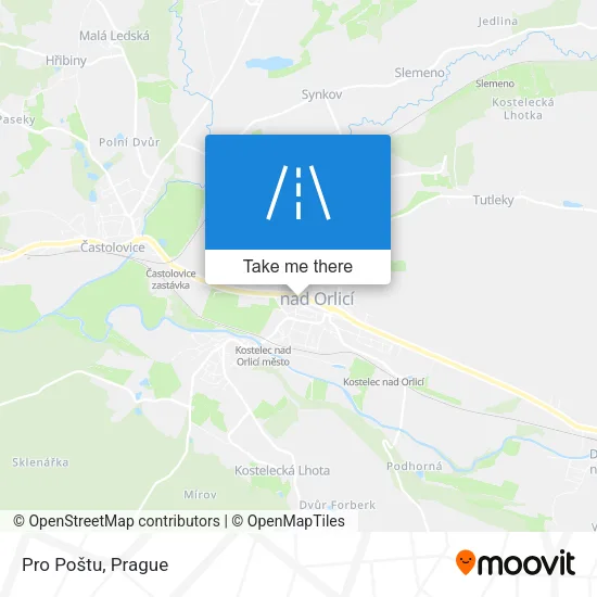 Карта Pro Poštu
