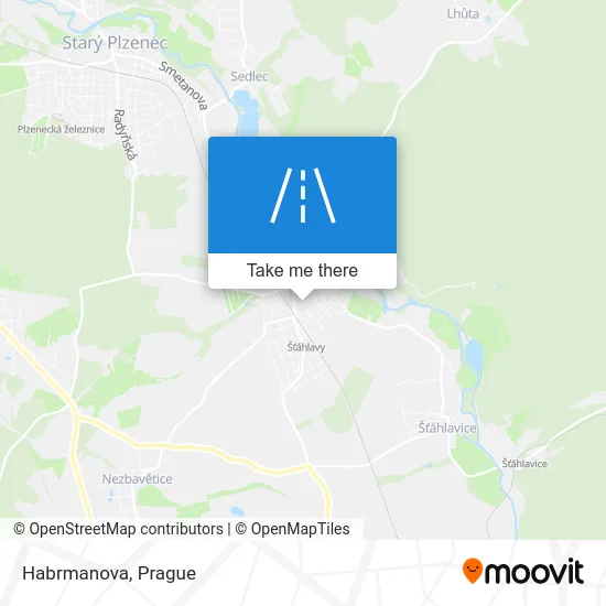 Карта Habrmanova