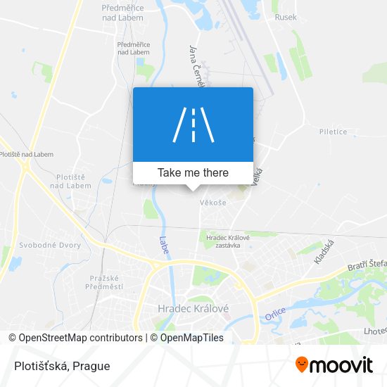 Plotišťská map