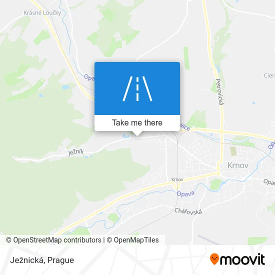 Карта Ježnická