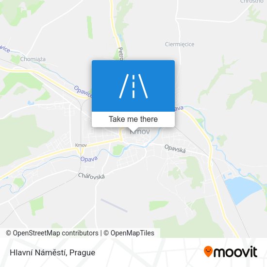Hlavní Náměstí map