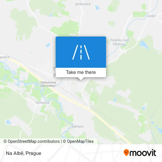 Карта Na Albě