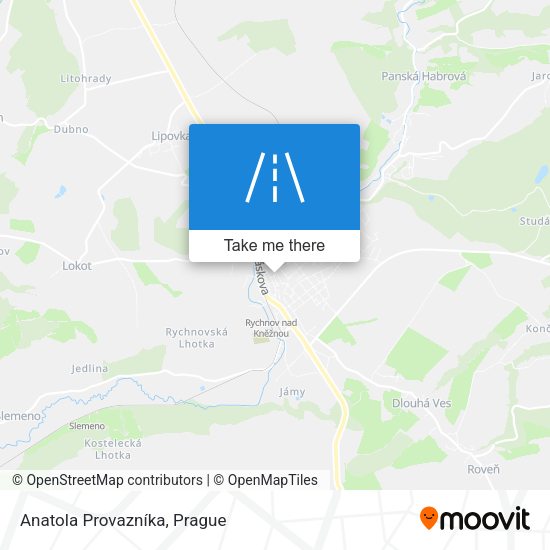 Anatola Provazníka map